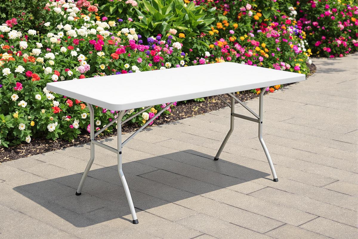 Table pliante : usages pratiques pour le jardin et la maison