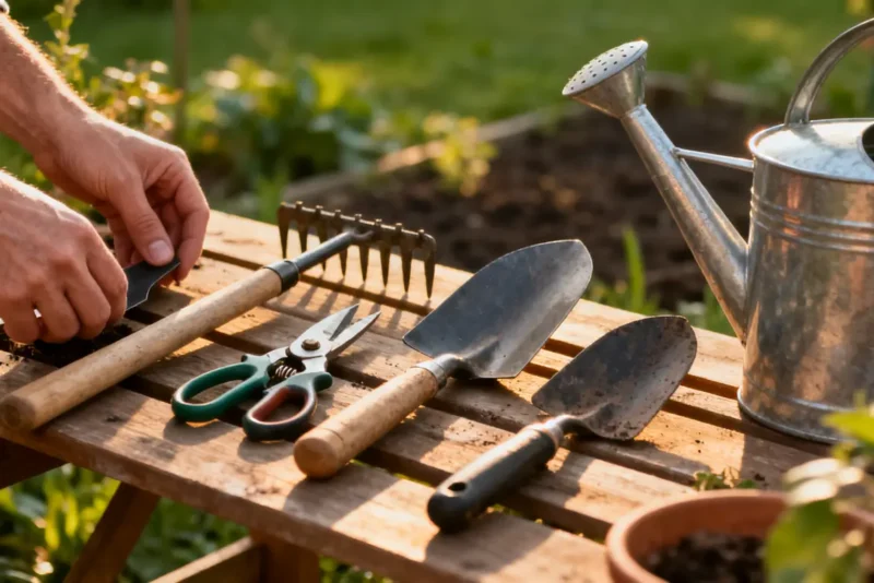 Outils de jardinage : guide des essentiels pour un jardin facile